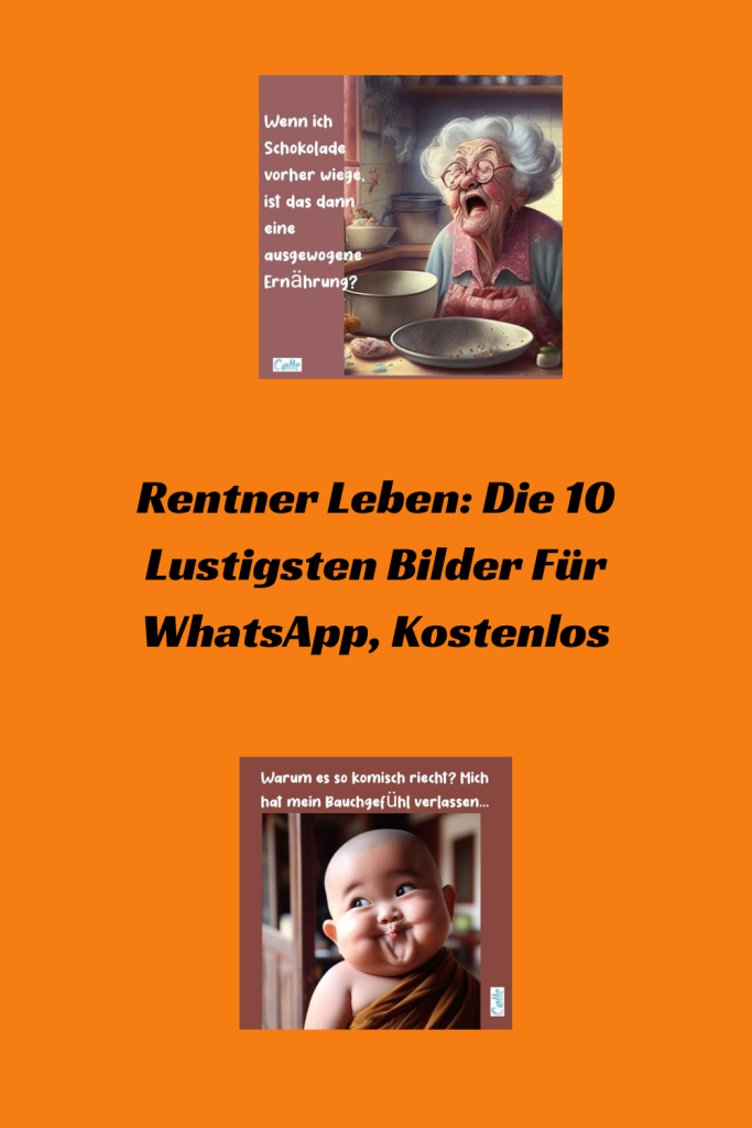 Rentner Leben Die 10 Lustigsten Bilder Für WhatsApp, Kostenlos
