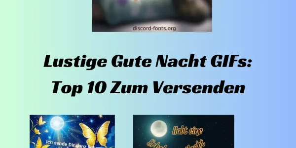 Lustige Gute Nacht GIFs: Top 10 Zum Versenden