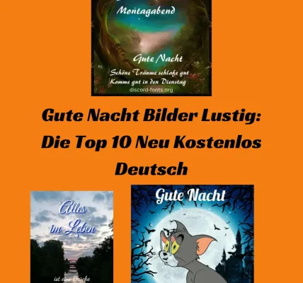 Gute Nacht Bilder Lustig: Die Top 10 Neu Kostenlos Deutsch
